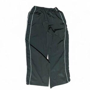Y2K Baggy track pants with elastic waste band